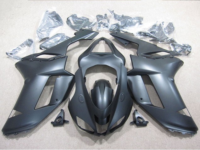 Preisgünstige Kawasaki ZX6R Motorrad Verkleidung 2007-2008 - Schwarz