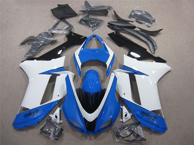 Preisgünstige Kawasaki ZX6R Motorrad Verkleidung Kit 2007-2008 - Schwarz
