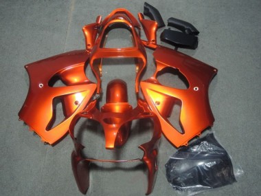 Preisgünstige Kawasaki ZX6R Motorrad Verkleidung 2000-2002 - Orange