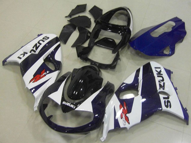 Preisgünstige Suzuki TL1000R Motorrad Verkleidung 1998-2003 - Glanzendes Schwarz Weiss Blau Rot