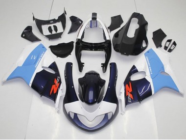 Preisgünstige Suzuki TL1000R Motorrad Verkleidung 1998-2003 - Weiss Hellblau Schwarz