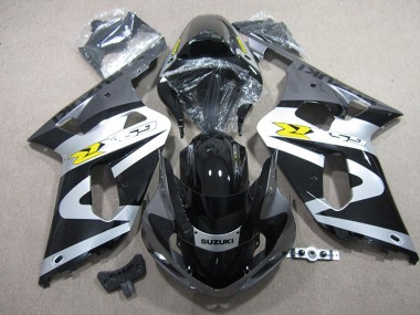 Preisgünstige Suzuki GSXR 600 Motorrad Verkleidung 2001-2003 - Schwarz Weiss