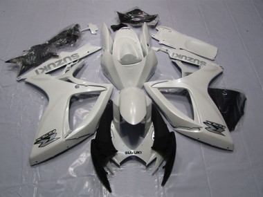 Preisgünstige Suzuki GSXR 600 Motorrad Verkleidung 2006-2007 - Weiss