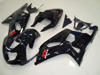 Preisgünstige Suzuki GSXR 750 Motorrad Verkleidung 2001-2003 - Glanzendes Schwarz
