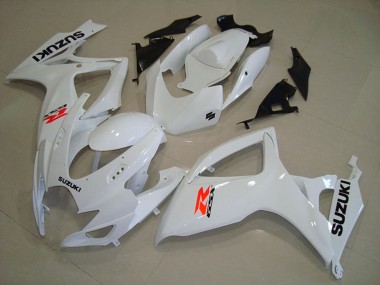 Preisgünstige Suzuki GSXR 750 Motorrad Verkleidung 2006-2007 - Weiss