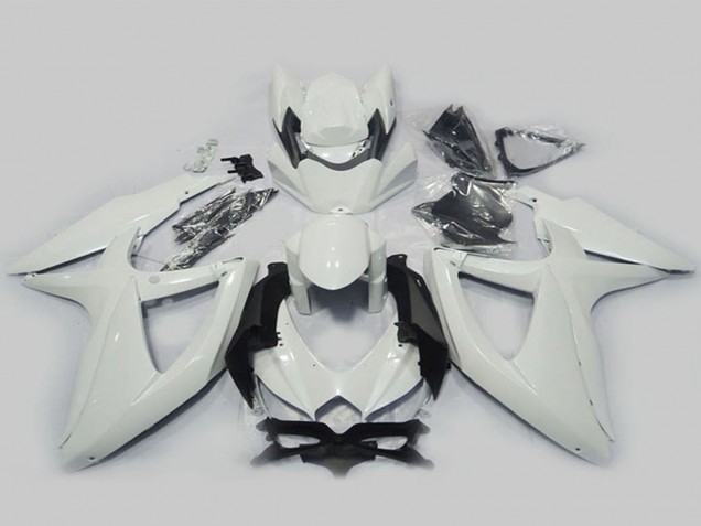 Preisgünstige Suzuki GSXR 750 Motorrad Verkleidung 2008-2010 - Perl Weiss