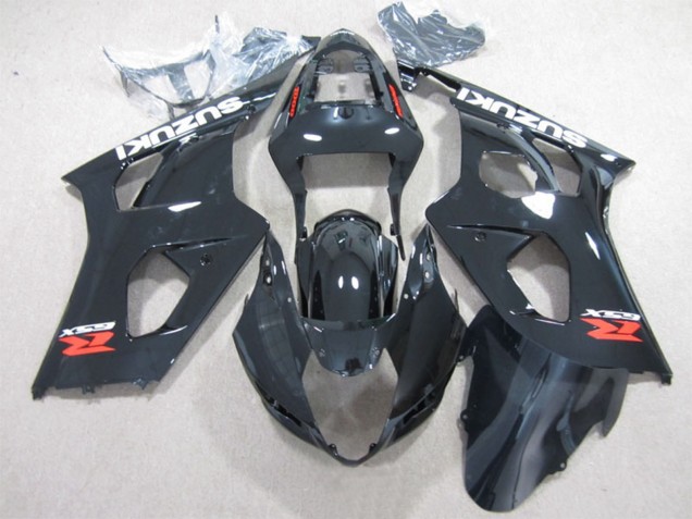 Preisgünstige Suzuki GSXR 1000 Motorrad Verkleidung 2003-2004 - Glanzendes Schwarz