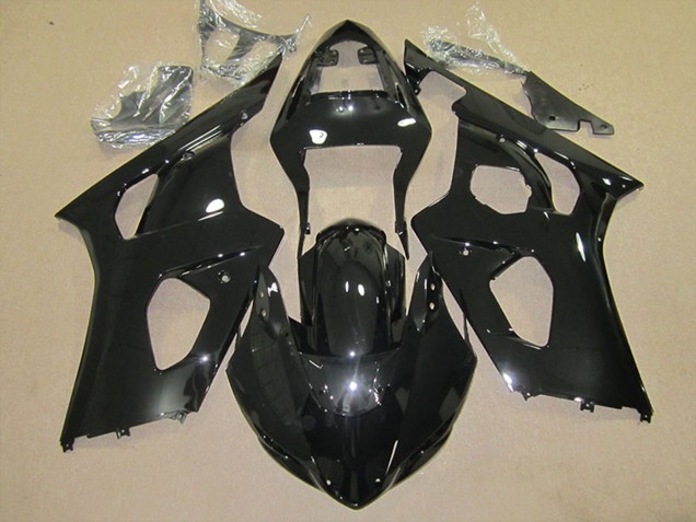 Preisgünstige Suzuki GSXR 1000 Abs Motorrad Verkleidungen 2003-2004 - Glanzendes Schwarz