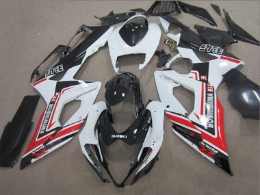 Preisgünstige Suzuki GSXR 1000 Motorrad Verkleidung 2005-2006 - Weiss Schwarz Rot Yoshimura