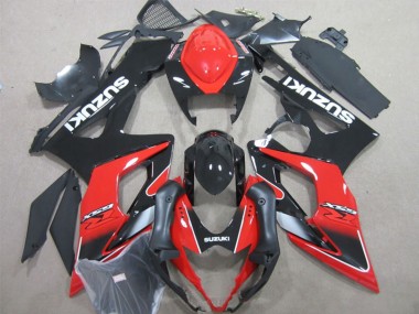 Preisgünstige Suzuki GSXR 1000 Motorrad Verkleidung 2005-2006 - Schwarz Rot