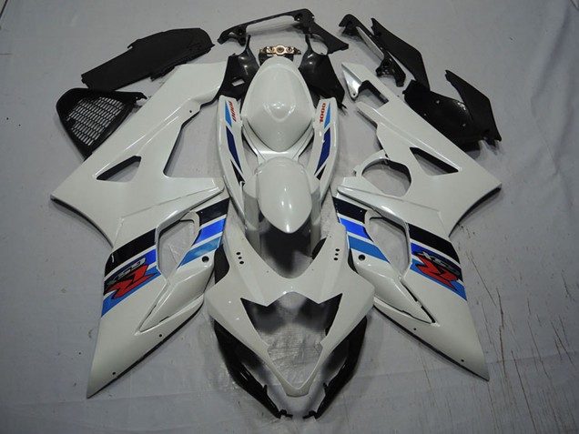 Preisgünstige Suzuki GSXR 1000 Motorrad Verkleidung Kit 2007-2008 - Weiss Blau Rot