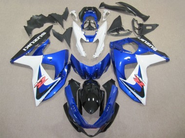 Preisgünstige Suzuki GSXR 1000 Abs Verkleidungen 2009-2016 - Weiss Blau Schwarz