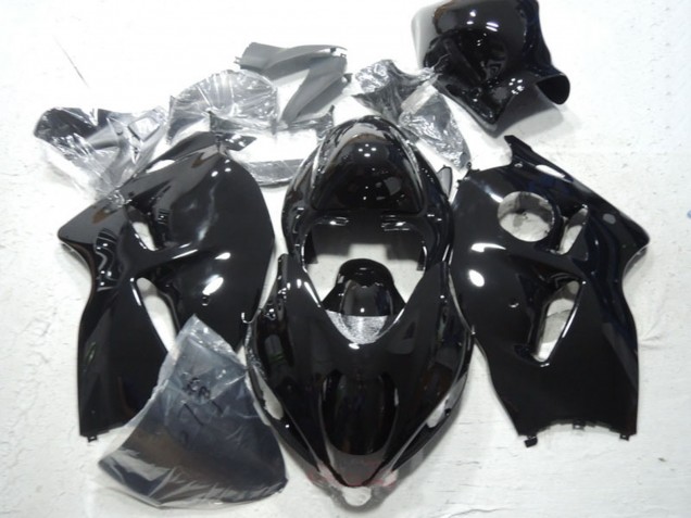 Preisgünstige Suzuki GSXR 1300 Hayabusa Motorrad Verkleidung 1996-2007 - Glanzendes Schwarz