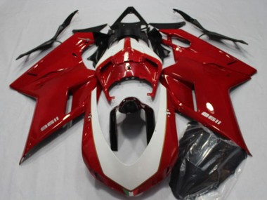 Preisgünstige Ducati 1198 Motorrad Verkleidung 2007-2014 - Rot
