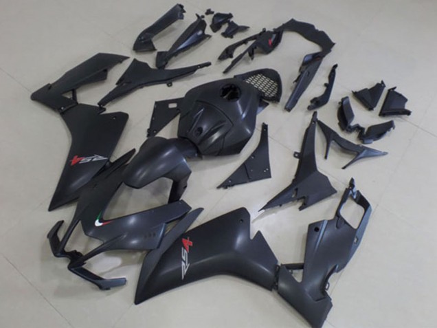Preisgünstige Aprilia RS4 50 125 Motorrad Verkleidung 2012-2018 - Matt Schwarz