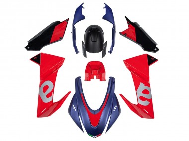 Preisgünstige Aprilia RS660 Motorrad Verkleidung 2020-2024 - Blau Rot