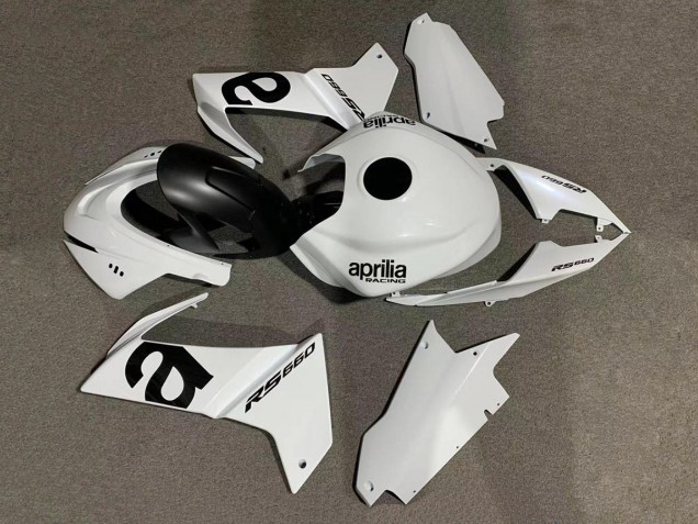 Preisgünstige Aprilia RS660 Motorrad Verkleidung 2020-2024 - Weiss