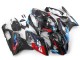 Preisgünstige BMW S1000RR Motorrad Verkleidung 2015-2016 - Blau Rot Carbonfaser