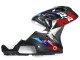Preisgünstige BMW S1000RR Motorrad Verkleidung 2015-2016 - Blau Rot Carbonfaser