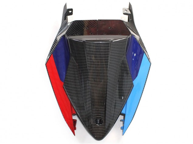 Preisgünstige BMW S1000RR Motorrad Verkleidung 2015-2016 - Blau Rot Carbonfaser