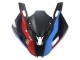 Preisgünstige BMW S1000RR Motorrad Verkleidung 2023-2024 - Blau Rot Carbonfaser