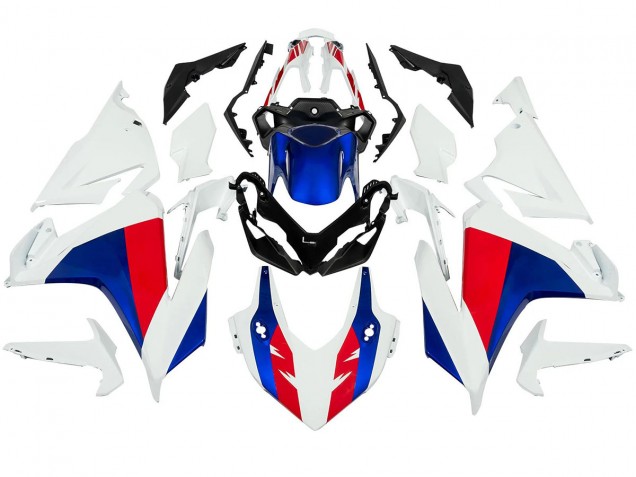 Preisgünstige Honda CBR500R Motorrad Verkleidung 2022-2023 - Weiss Rot Blau