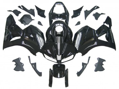 Preisgünstige Honda CBR600RR Motorrad Verkleidung Kit 2013-2023 - Glanzendes Schwarz