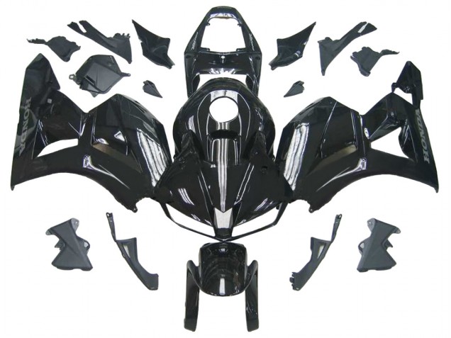 Preisgünstige Honda CBR600RR Motorrad Verkleidung Kit 2013-2023 - Glanzendes Schwarz