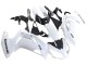 Preisgünstige Kawasaki EX650 Motorrad Verkleidung 2012-2016 - Weiss Schwarz