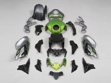Preisgünstige Kawasaki Z900 Motorrad Verkleidung 2020-2024 - Grun Schwarz Grau