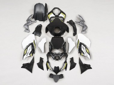 Preisgünstige Kawasaki Z900 Motorrad Verkleidung 2020-2024 - Schwarz Weiss Gelb