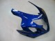 Preisgünstige Suzuki GSXR 600/750 Motorrad Verkleidung 2004-2005 - Blau Grau Glanzendes Schwarz