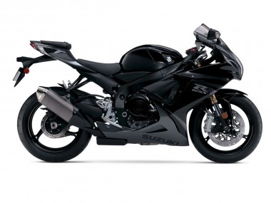 Preisgünstige Suzuki GSXR 600/750 Motorrad Verkleidung 2011-2024 - Glanzendes Schwarz