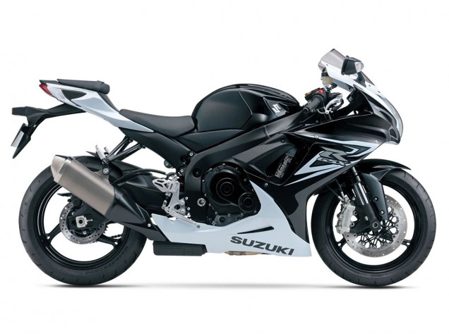 Preisgünstige Suzuki GSXR 600/750 Motorrad Verkleidung 2011-2024 - Weiss
