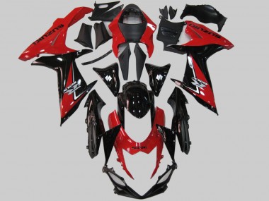 Preisgünstige Suzuki GSXR 600/750 Motorrad Verkleidung 2011-2024 - Rot Schwarz