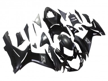 Preisgünstige Suzuki GSXR 600/750 Motorrad Verkleidung 2011-2024 - Matt Schwarz Glanzendes Schwarz