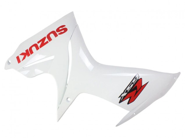 Preisgünstige Suzuki GSXR 600/750 Motorrad Verkleidung 2011-2024 - Weiss Glanzendes Schwarz Rot Aufkleber
