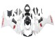 Preisgünstige Suzuki GSXR 600/750 Motorrad Verkleidung 2011-2024 - Weiss Glanzendes Schwarz Rot Aufkleber