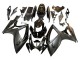 Preisgünstige Suzuki GSXR 600/750 Motorrad Verkleidung 2006-2007 - Glanzendes Schwarz Matt Schwarz