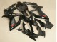 Preisgünstige Suzuki GSXR 600/750 Motorrad Verkleidung 2006-2007 - Glanzendes Schwarz