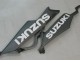 Preisgünstige Suzuki GSXR 600/750 Motorrad Verkleidung 2006-2007 - Matt Schwarz