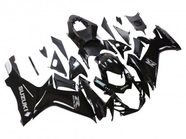 Preisgünstige Suzuki GSXR 600/750 Motorrad Verkleidung 2011-2024 - Glanzendes Schwarz