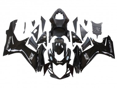 Preisgünstige Suzuki GSXR 600/750 Motorrad Verkleidung 2011-2024 - Glanzendes Schwarz
