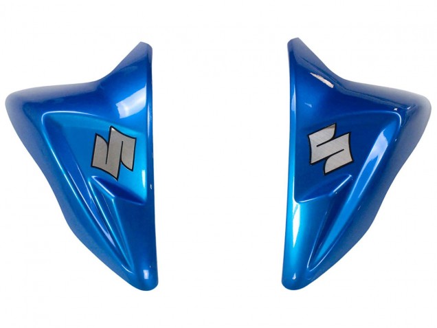Preisgünstige Suzuki GSXR 600/750 Motorrad Verkleidung 2011-2024 - Blau Weiss
