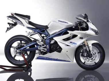 Preisgünstige Triumph Daytona 675 Motorrad Verkleidung 2006-2008 - Weiss Blau