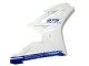 Preisgünstige Triumph Daytona 675 Motorrad Verkleidung 2006-2008 - Weiss Blau