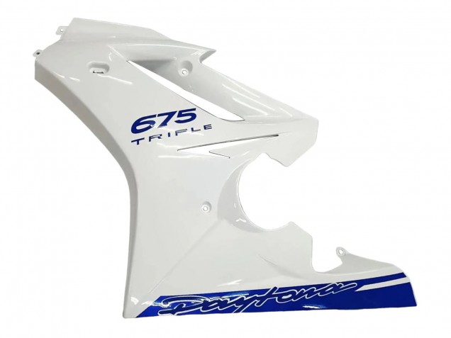 Preisgünstige Triumph Daytona 675 Motorrad Verkleidung 2006-2008 - Weiss Blau