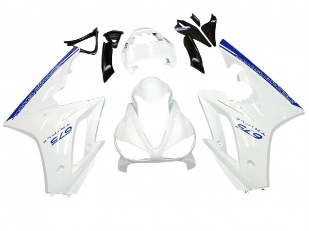 Preisgünstige Triumph Daytona 675 Motorrad Verkleidung 2006-2008 - Weiss Blau