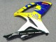 Preisgünstige Suzuki GSXR 600/750 Motorrad Verkleidung 2006-2007 - Weiss Blau Gelb Corona Alstare
