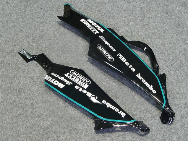Preisgünstige Suzuki GSXR 600/750 Motorrad Verkleidung 2006-2007 - Weiss Blau Gelb Corona Alstare